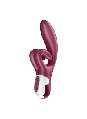 Vibromasseur rabbit point G rouge double stimulation clitoridienne Touch Me Satisfyer - CC597811SA